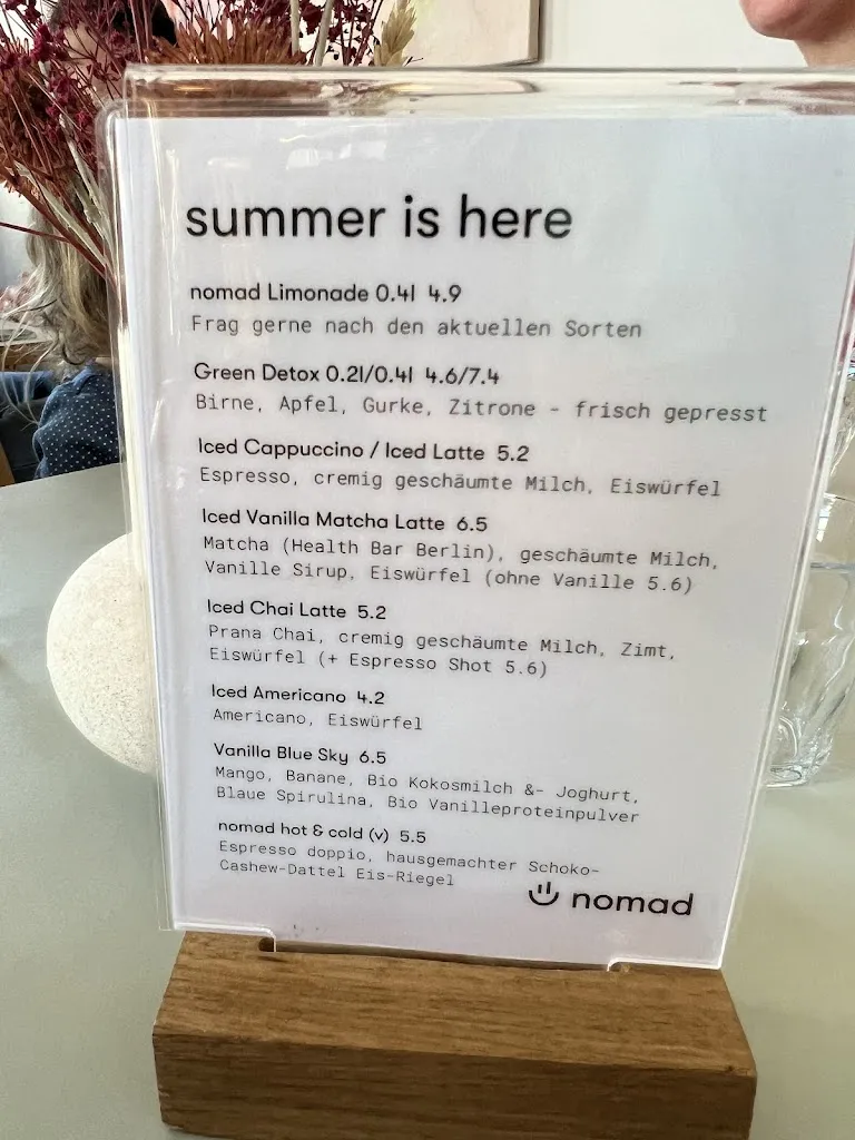 Menu_Café NOMAD Heidelberg Weststadt - Frühstück, Kaffee, Kuchen & vegane Auswahl_Heidelberg_image_2