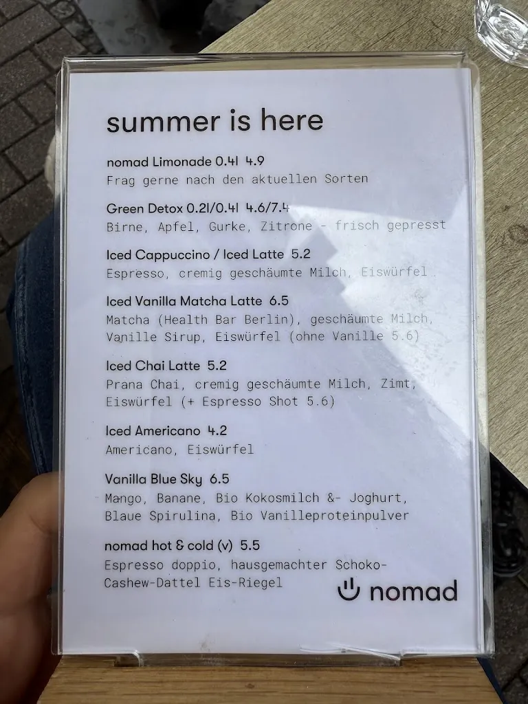 Menu_Café NOMAD Heidelberg Weststadt - Frühstück, Kaffee, Kuchen & vegane Auswahl_Heidelberg_image_4