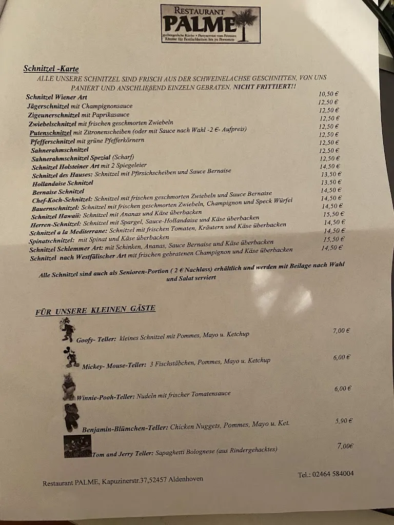 Menu_Restaurant Palme_Aldenhoven_image_1