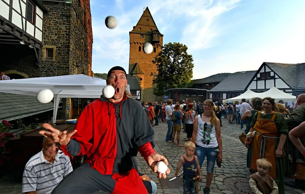 Altena Castle restaurant in Altena