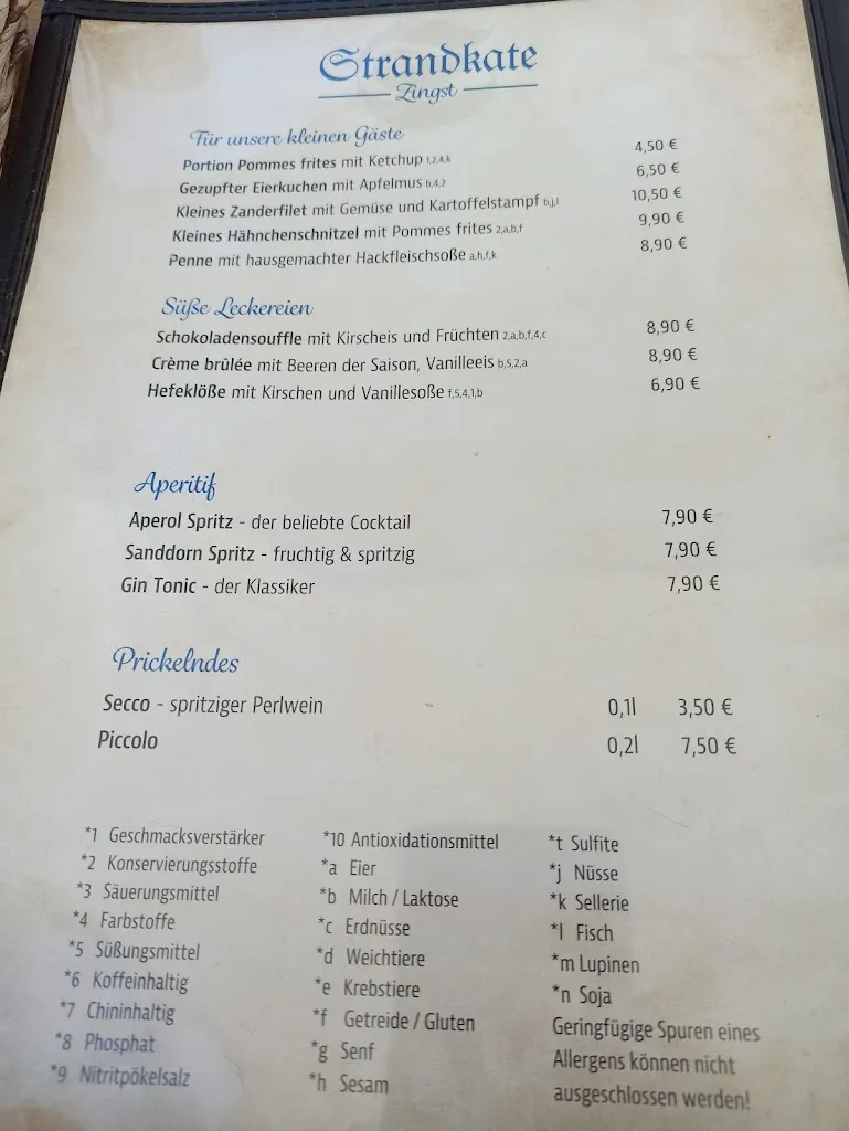 Menu_Restaurant „Strandkate“_Zingst_image_2
