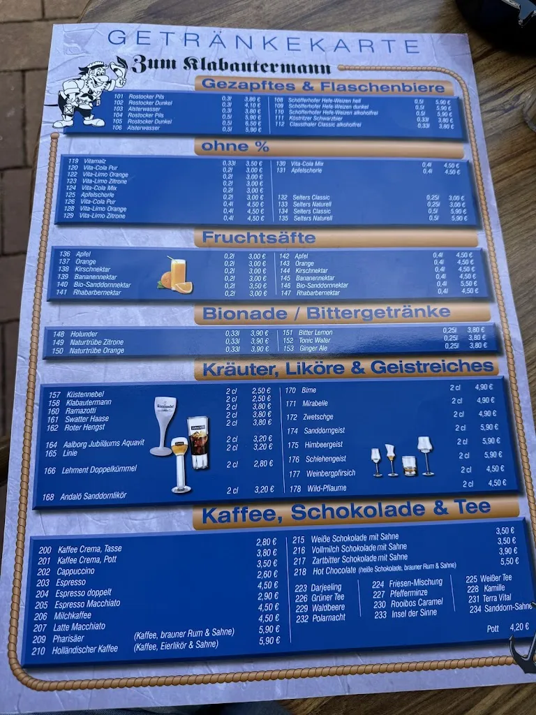 Menu_Zum Klabautermann_Zingst_immagine_2