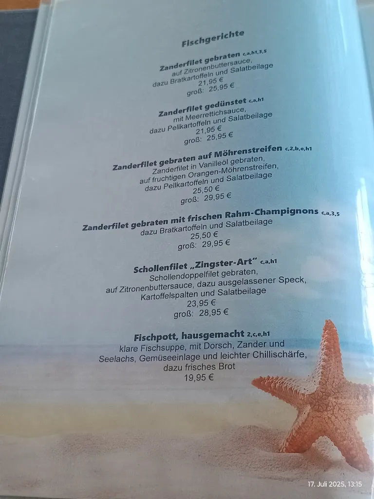 Menu_Zingster Kaffeepott Pension und Restaurant_Zingst_image_4