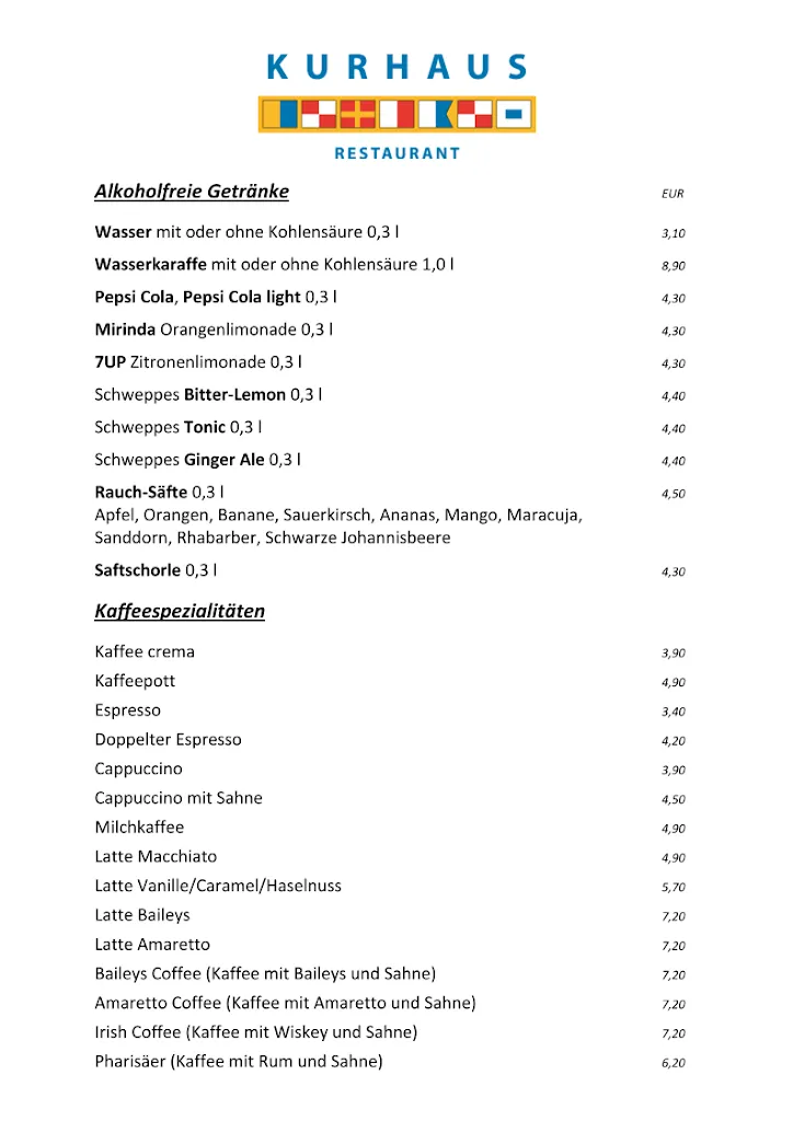 Menu_Kurhausrestaurant - Wohlfühl-Ambiente mit Meerblick_Zingst_image_3