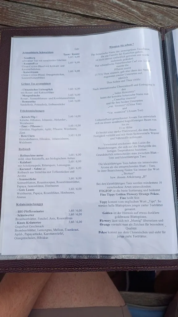Menu_Café Rosengarten_Zingst_immagine_1