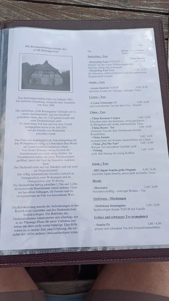 Menu_Café Rosengarten_Zingst_immagine_2