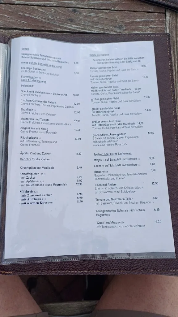 Menu_Café Rosengarten_Zingst_immagine_4