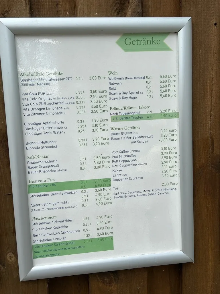 Menu_Café & Biergarten Sundische Wiese_Zingst_immagine_1