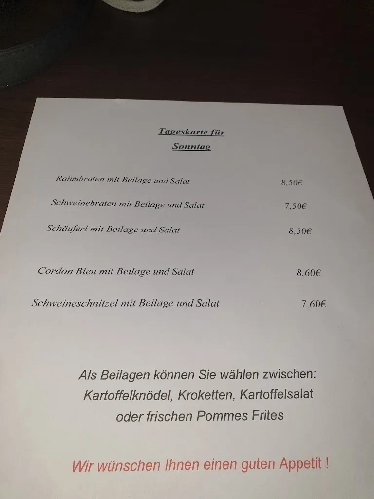 Menu_Das kleine Wirtshaus_Flossenbürg_image_1