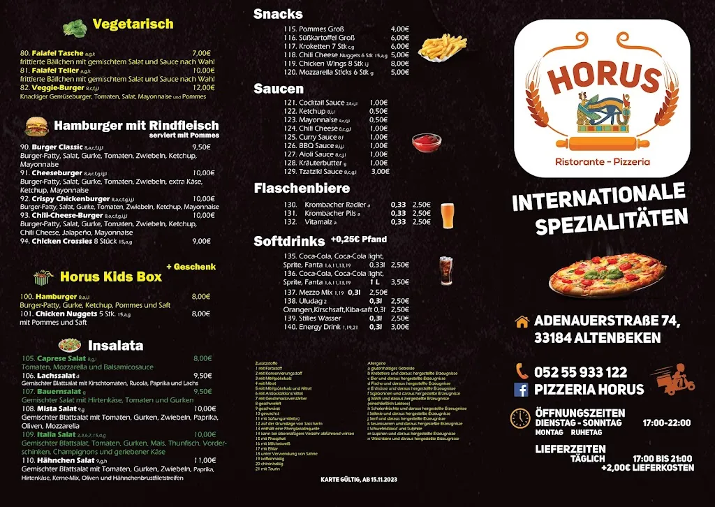 Menu_Pizzeria Horus_Altenbeken_image_1