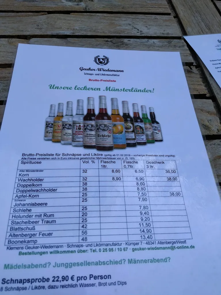 Menu_Klemens Geuker-Wiedemann | Landgasthof & Spirituosenmanufaktur_Altenberge_image_2