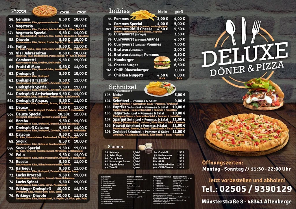 Menu_Deluxe Döner & Pizza_Altenberge_image_2
