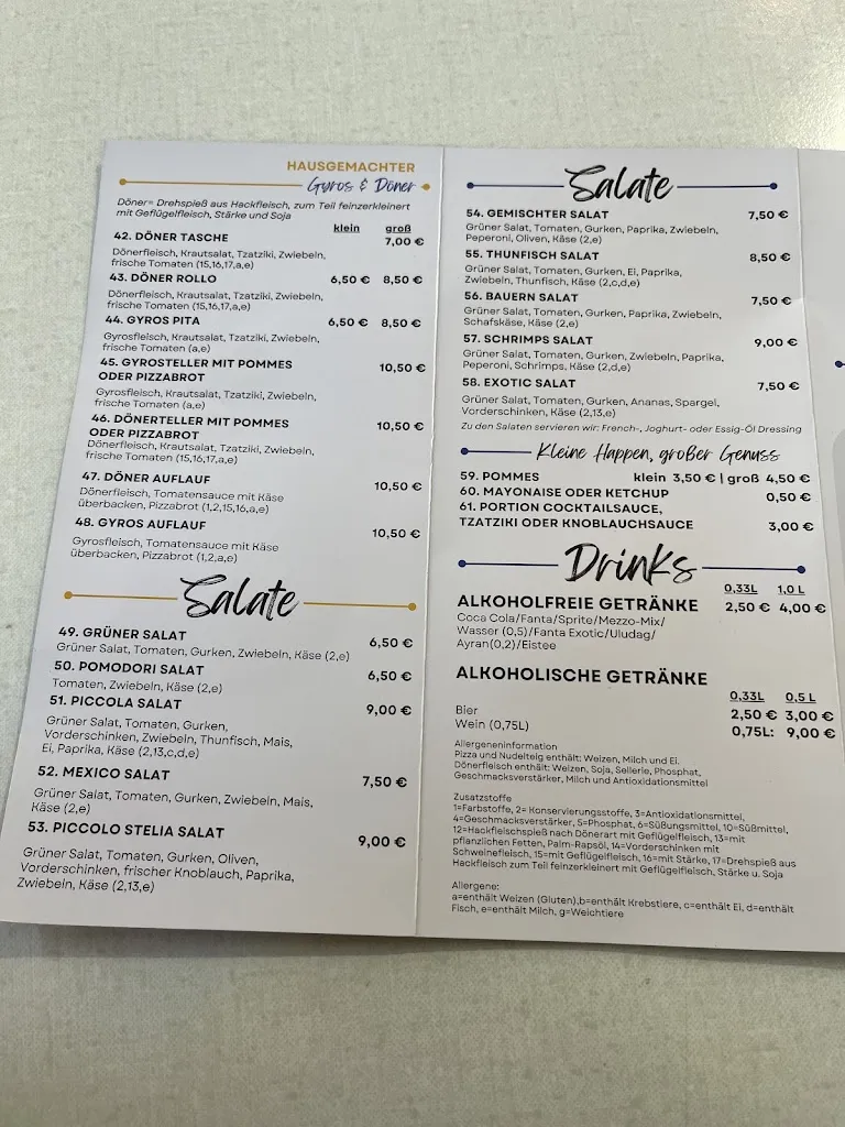 Menu_Pizzeria Europa Altenberge_Altenberge_image_1