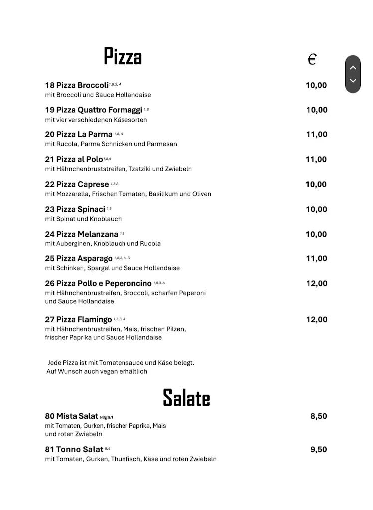 Menu_Restaurant Hotel Oliva_Nordwalde_immagine_2