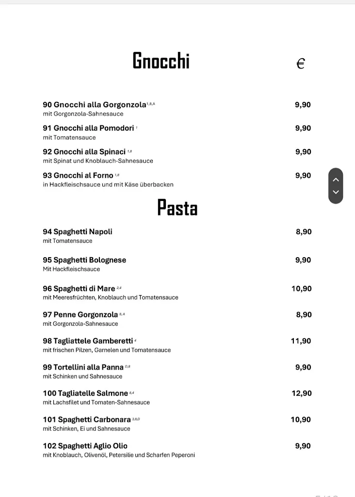 Menu_Restaurant Hotel Oliva_Nordwalde_immagine_3