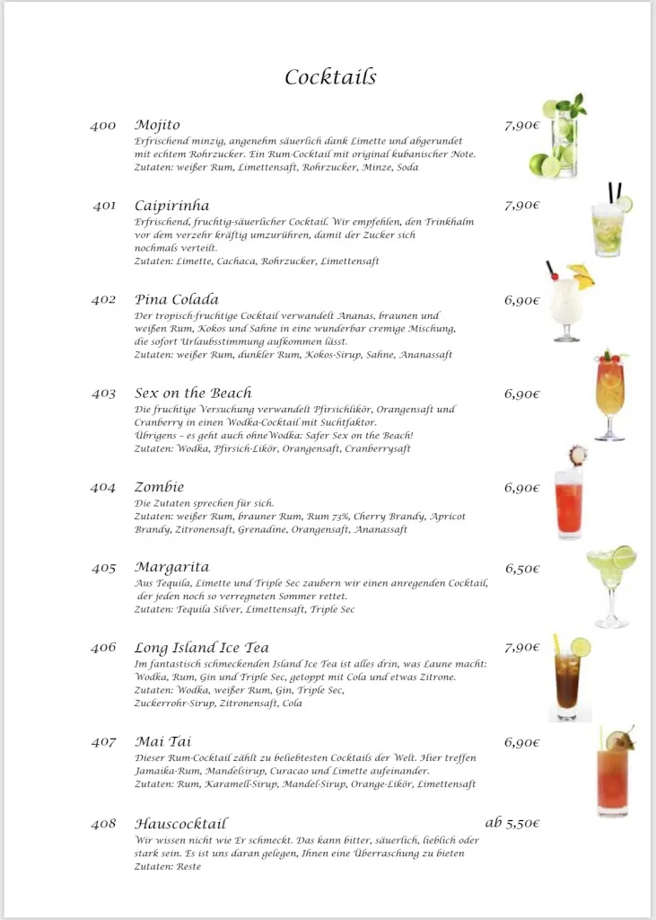 Menu_Ristorante Pizzeria Dalla Mamma_Münster_immagine_4