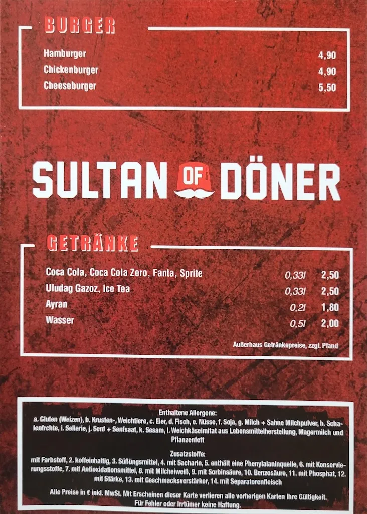 Menu_SULTAN RESTAURANT MARIADORF_Alsdorf_image_2