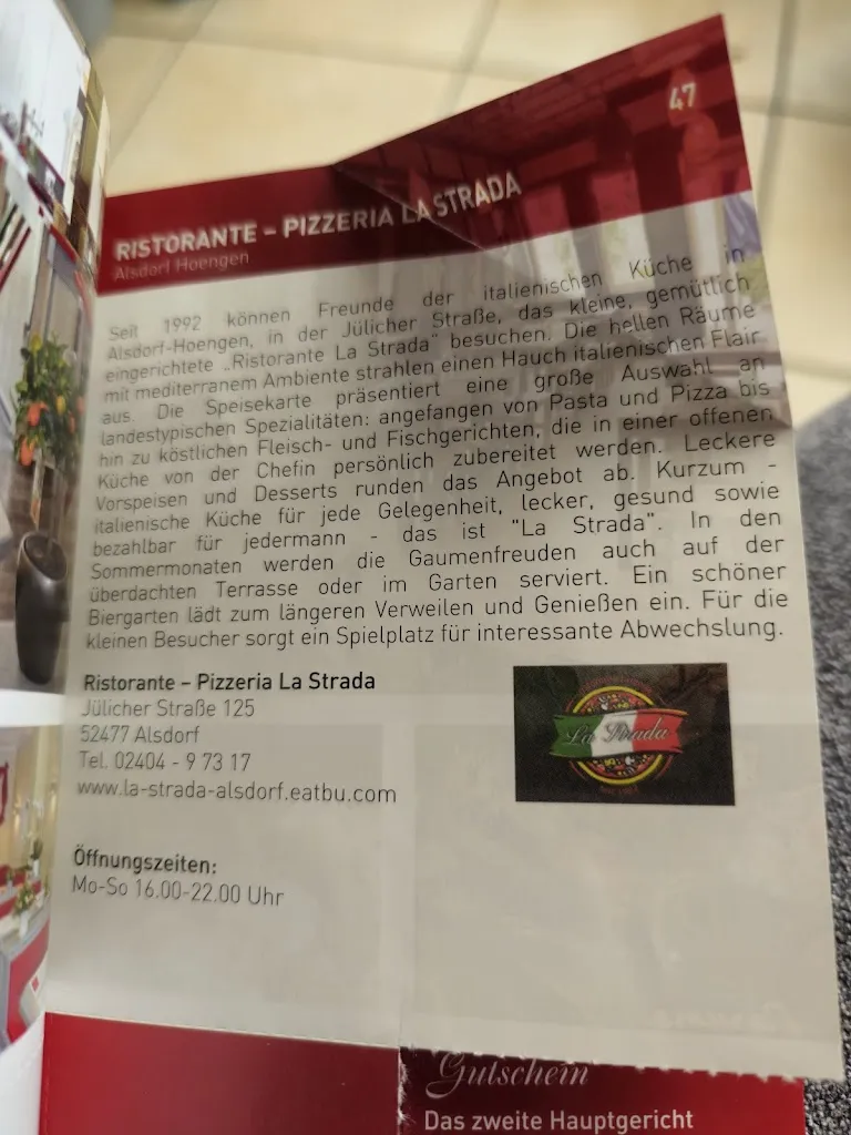 Menu_La Strada Alsdorf_Alsdorf_image_2