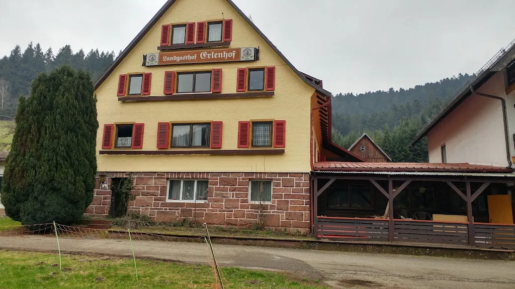 Erlenhof restaurant in Alpirsbach