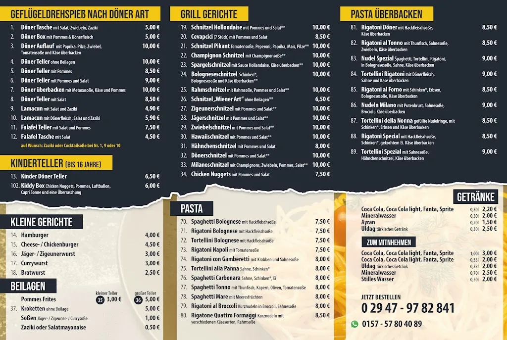 Menu_Pizzeria Milano_Anröchte_immagine_1