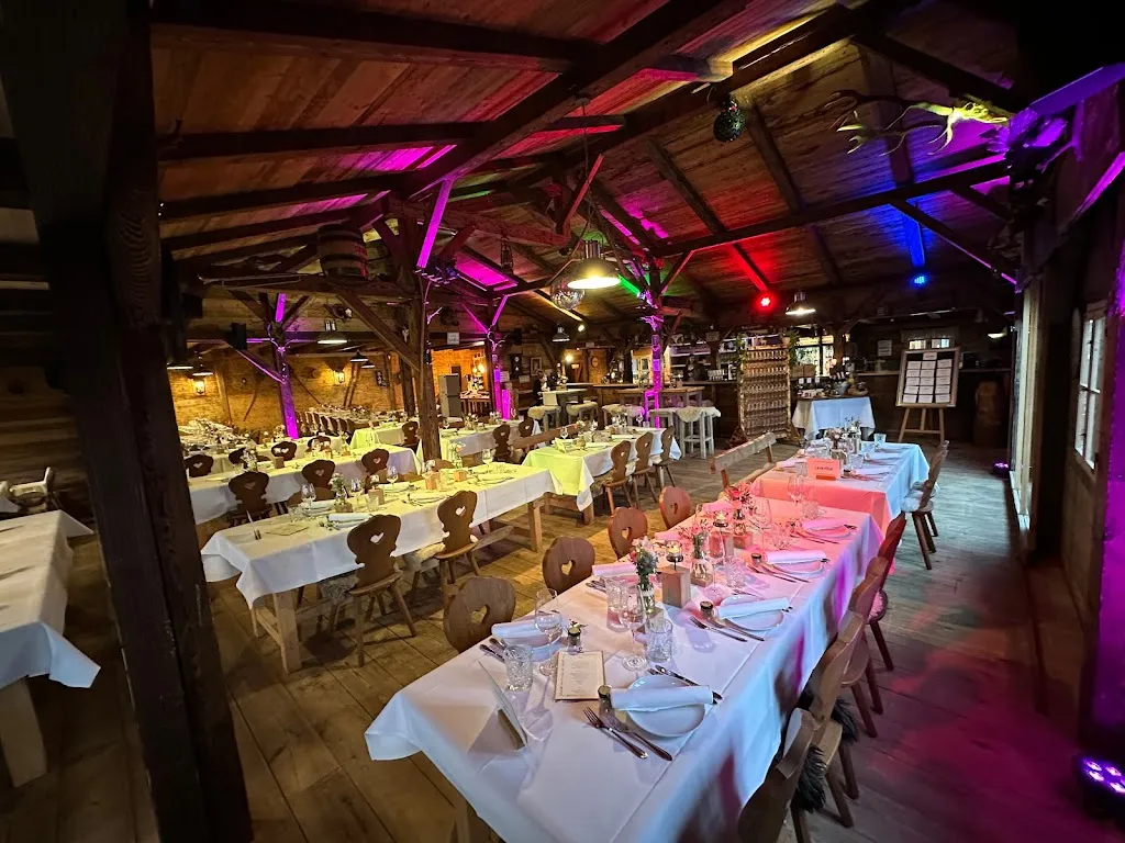 Franjos Almhütte restaurant in Ascheberg