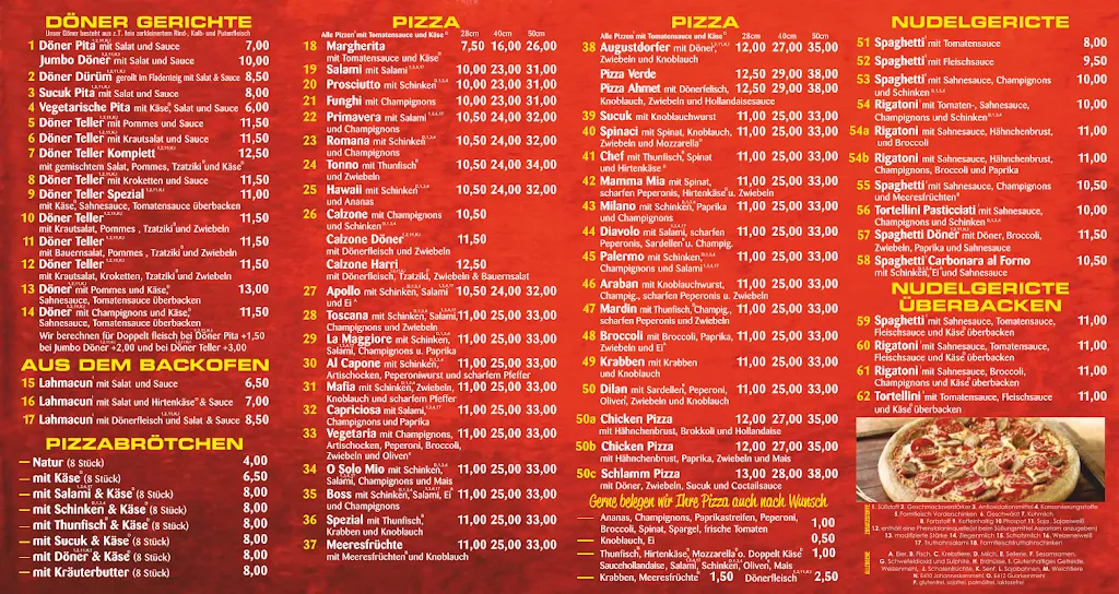 Menu_Pizza Taxi Augustdorfer Döner Kebap_Augustdorf_immagine_2