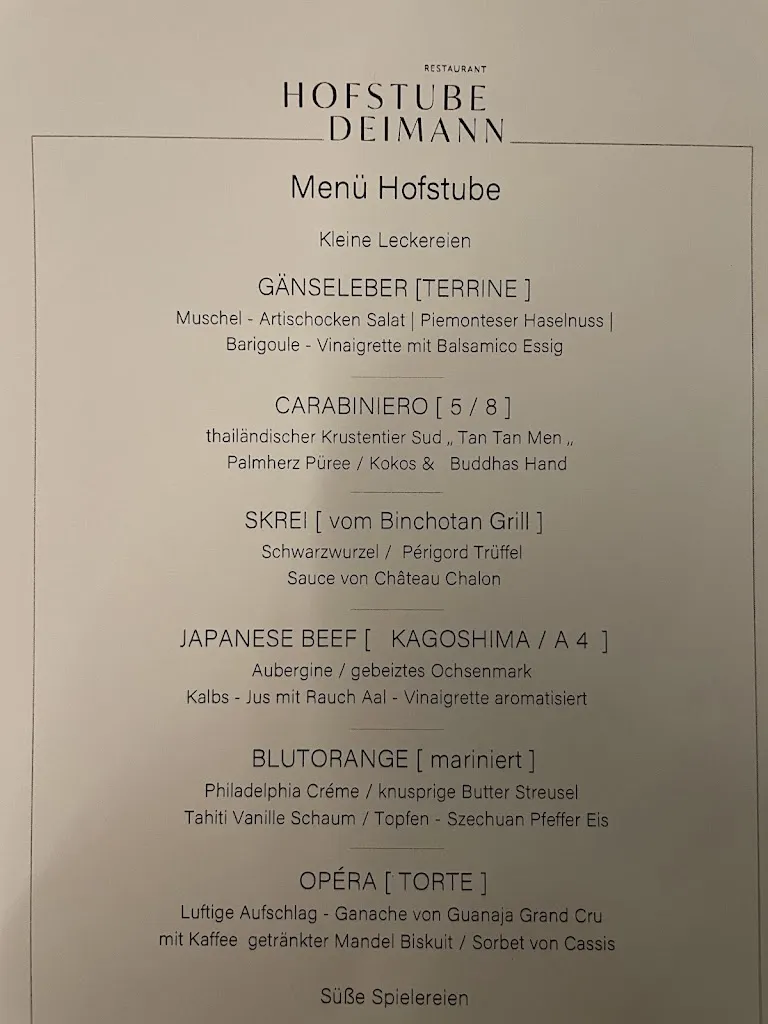 Menu_Gourmetrestaurant Hofstube Deimann_Schmallenberg_image_2