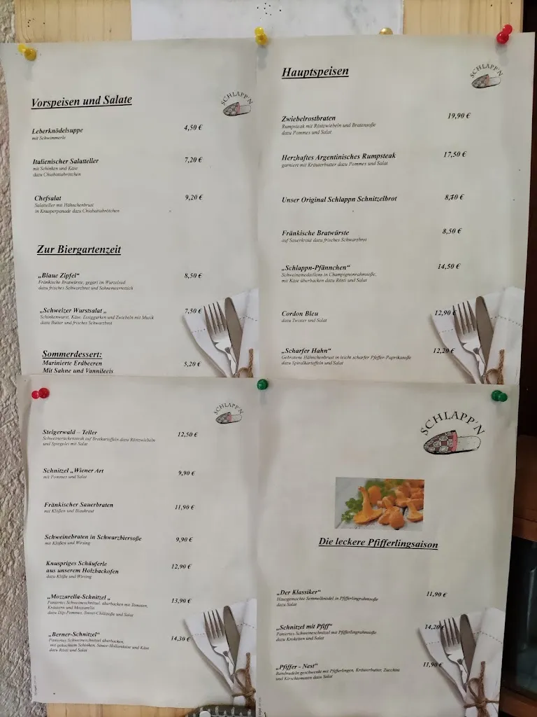 Menu_Gasthaus Schlappn_Gerolzhofen_image_1