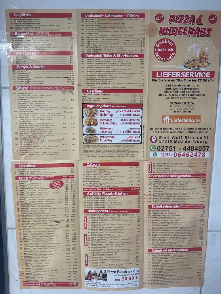 Menu_Pizza und Nudelhaus_Berleburg_image_1