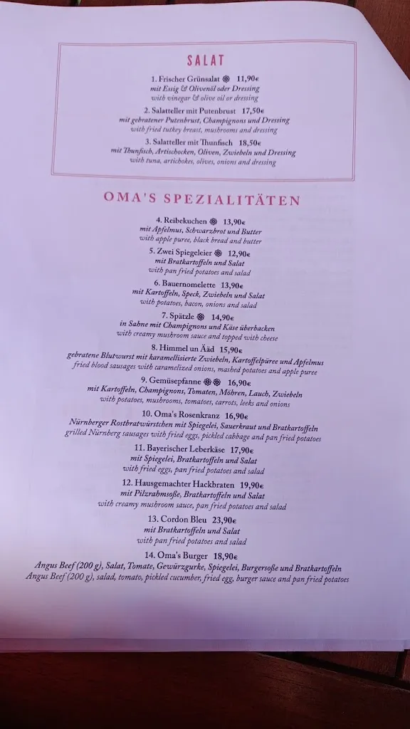 Menu_Oma's Küche_Köln_image_2