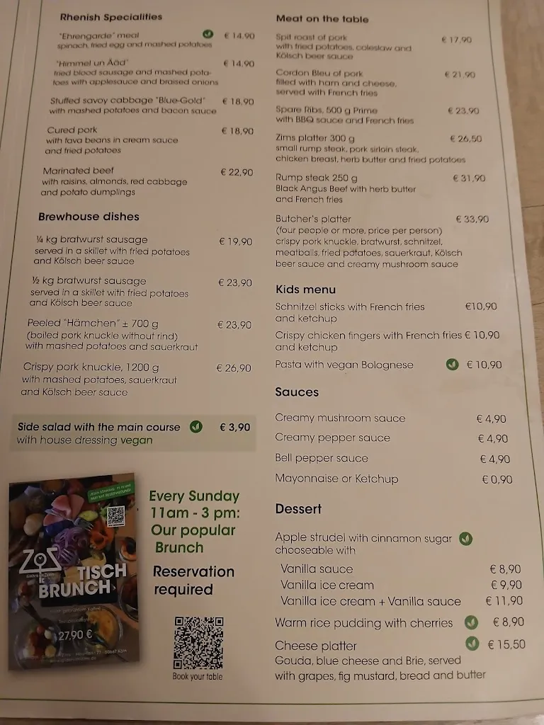 Menu_Gilden im Zims “Heimat kölscher Helden”_Köln_immagine_4