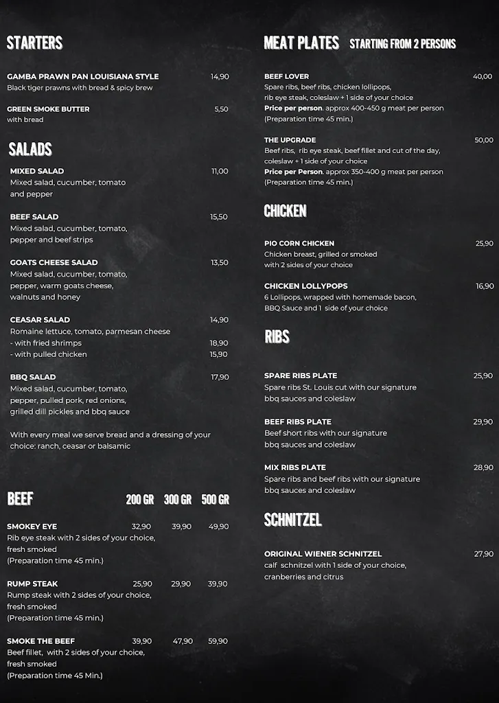 Menu_Green Smoke Cologne - BBQ Restaurant Köln_Köln_image_4