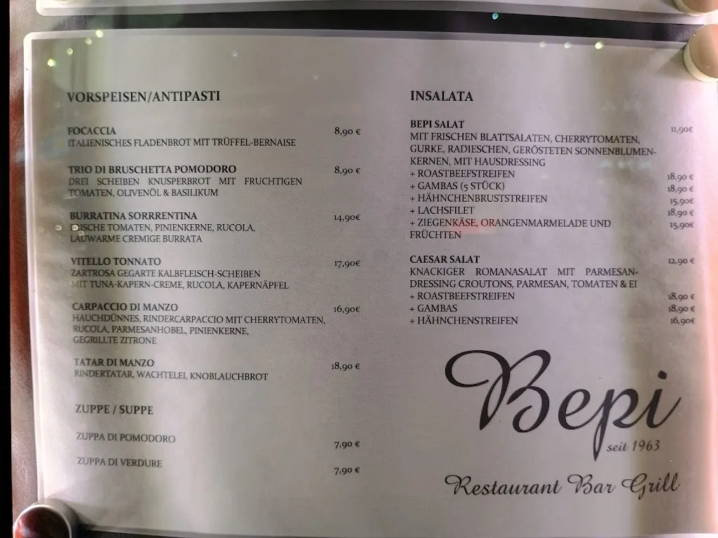 Menu_Bei Bepi_Köln_image_2