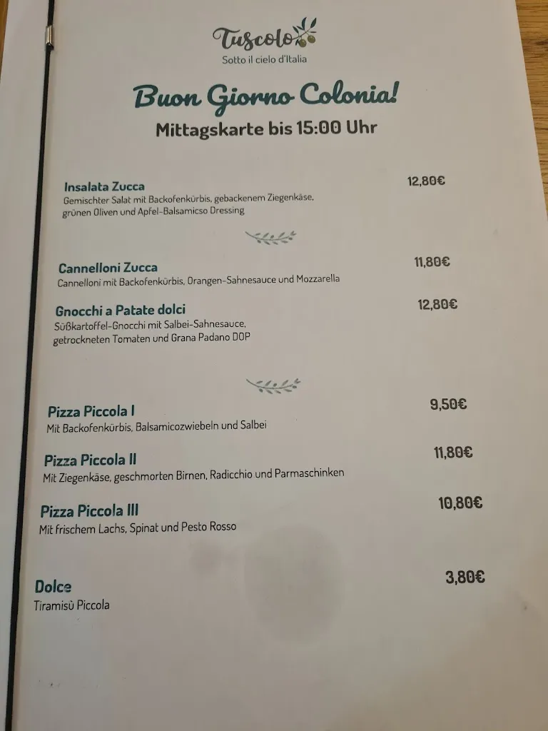 Menu_Tuscolo Köln_Köln_image_1