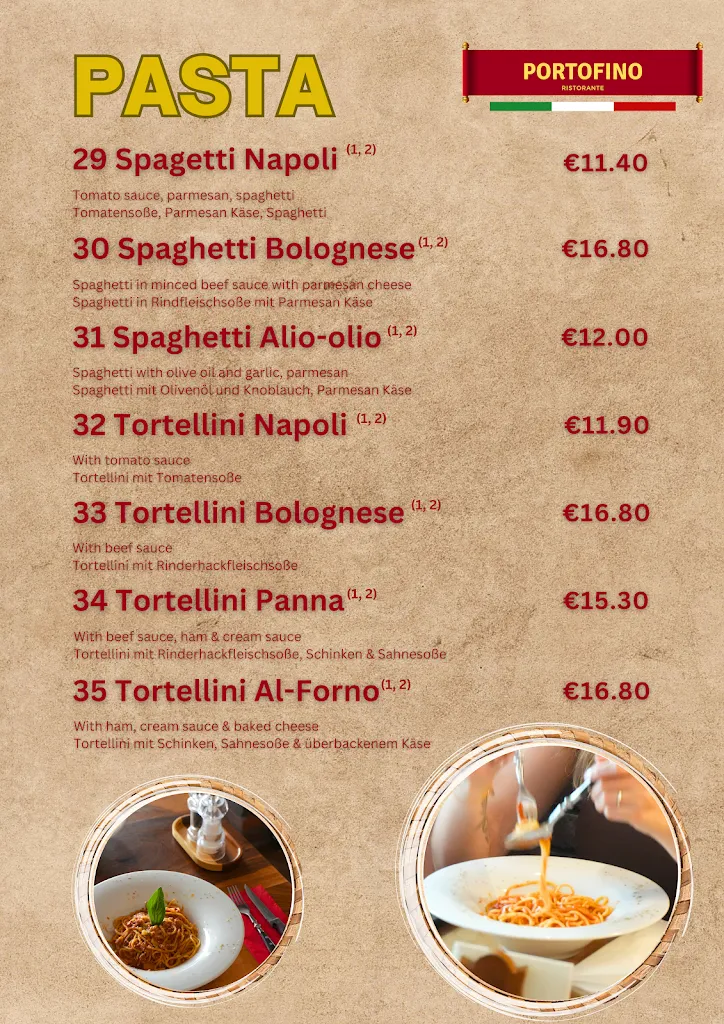 Menu_Portofino Ristorante_Köln_image_3