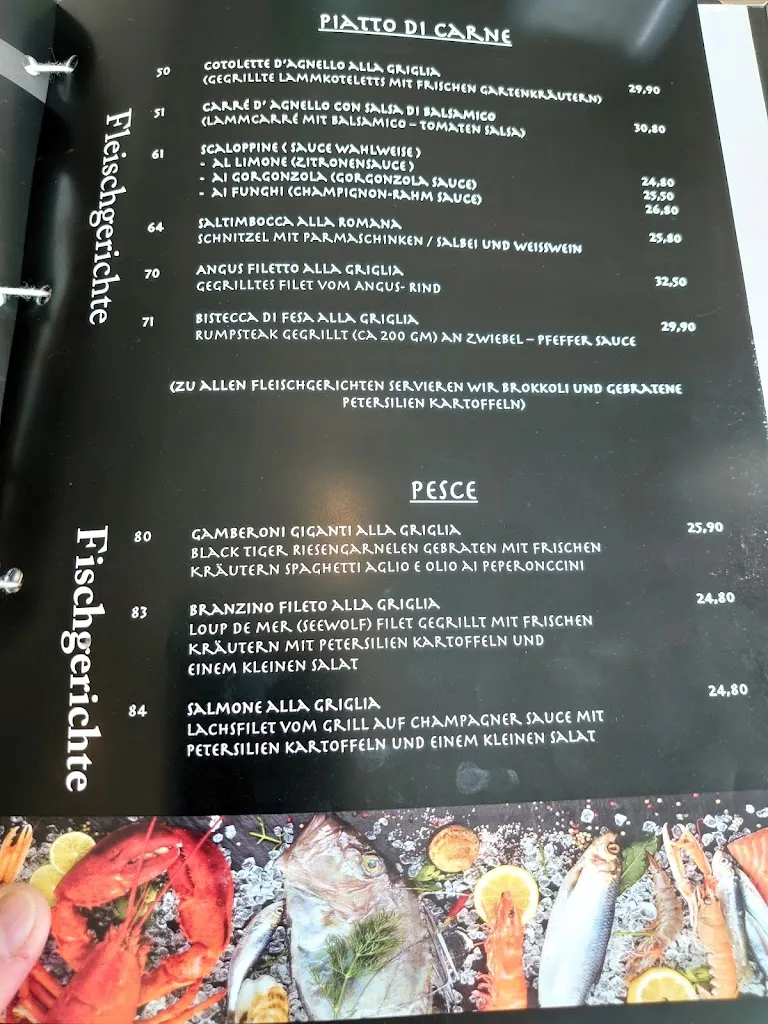 Menu_Via Sistina an Farina_Köln_immagine_1