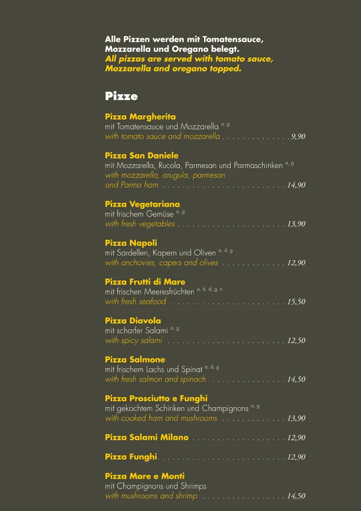 Menu_Ristorante il Tartufo_Köln_image_1