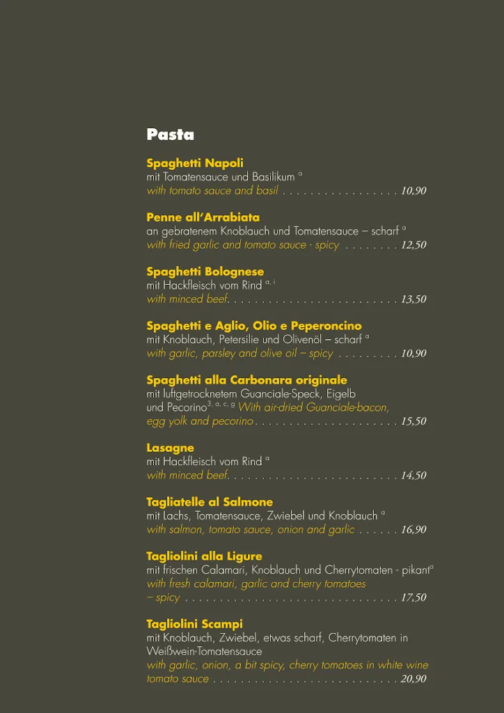 Menu_Ristorante il Tartufo_Köln_image_2