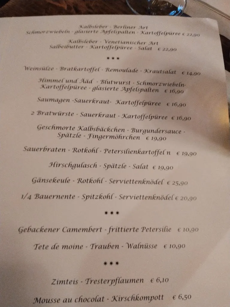 Menu_Weinhaus Brungs_Köln_immagine_1