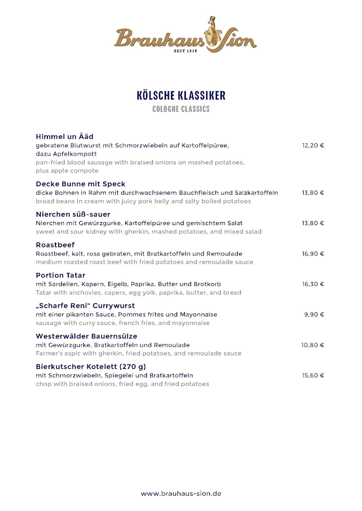 Menu_Brauhaus Sion_Köln_image_2