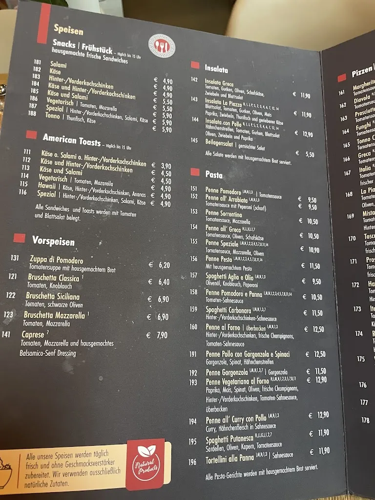 Menu_La Piazza_Köln_image_3