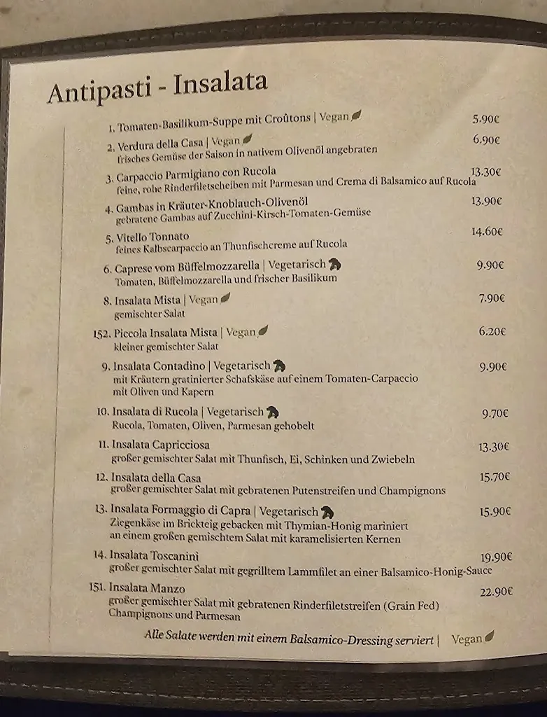 Menu_Ristorante Toscanini_Köln_image_2