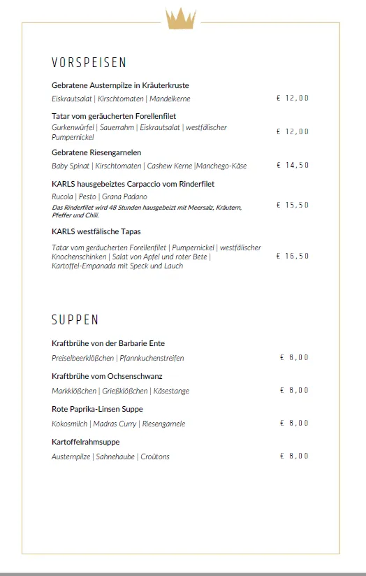 Menu_karl - Restaurant am Park_Lippspringe_imagen_3