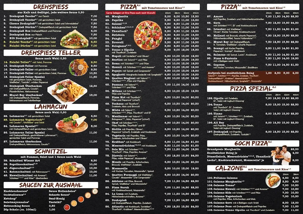 Menu_Gavs Pizza und Dönerhaus_Lippspringe_immagine_1