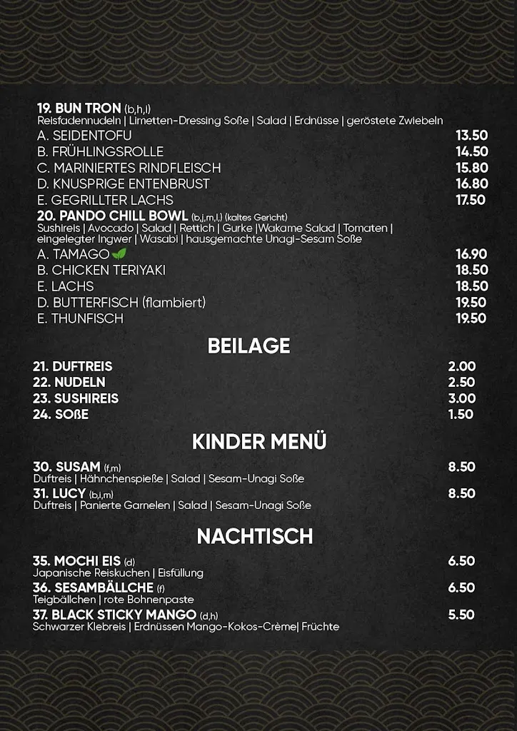 Menü_Pando Restaurant_Salzuflen_Bild_4