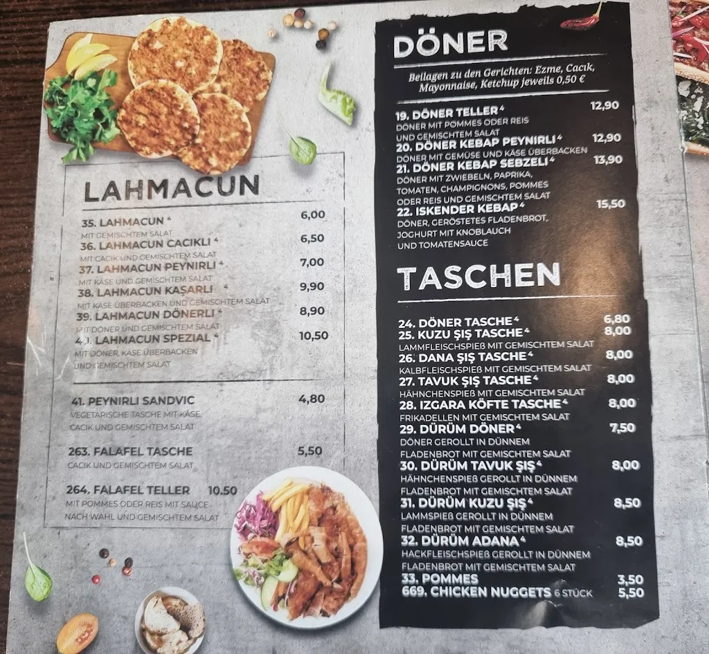 Menu_Restaurant Munzur seit 1996_Salzuflen_image_1