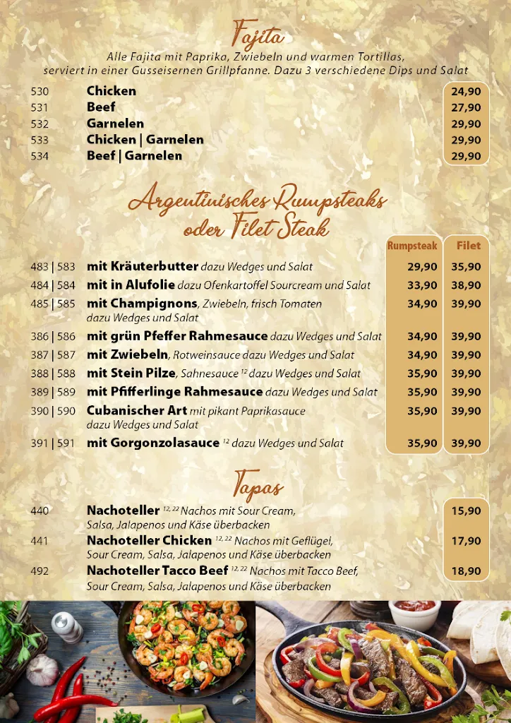 Menu_Cubana Restaurant & Cocktailbar_Laasphe_image_1