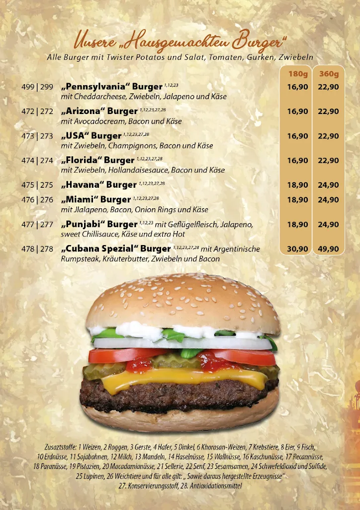 Menu_Cubana Restaurant & Cocktailbar_Laasphe_image_2