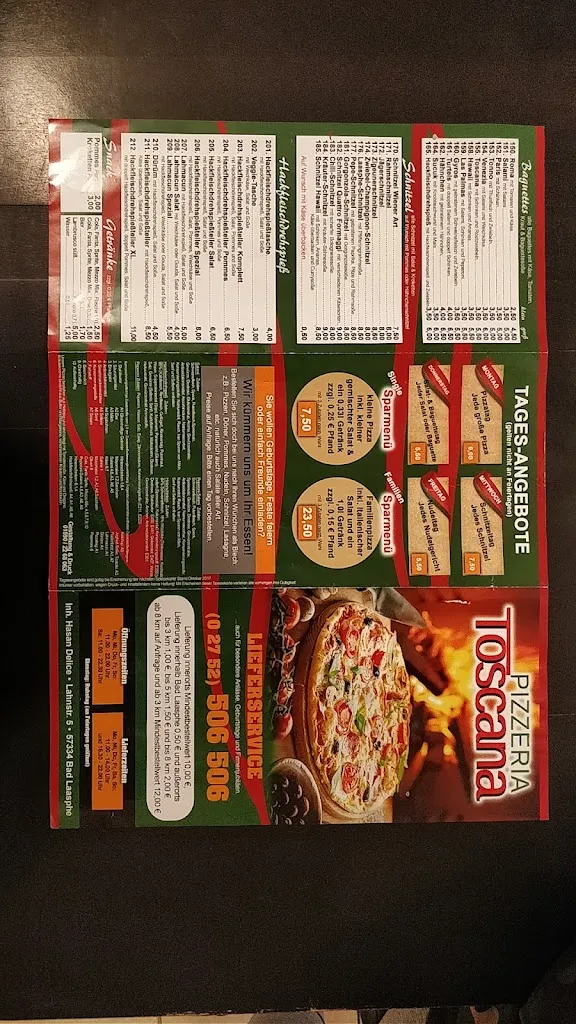 Menu_Pizzeria Toscana_Laasphe_image_4