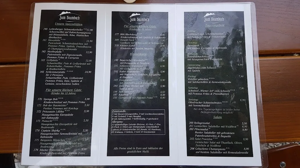 Menu_Gasthaus Zum Baumbach_Chiemgau_image_3